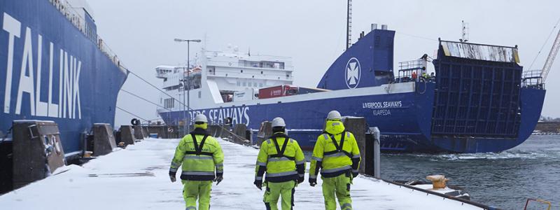 Stockholms Hamnar är viktiga transportnav. Foto: Stockholms Hamnar