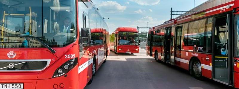 Nobina är ett av Nordens största kollektivtrafikföretag med 12 000 anställda i fyra länder. Foto: Nobina