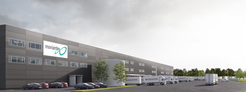 Logicenters hyr ut högteknologiskt farmaceutiskt lager i Køge. Foto: Logicenters