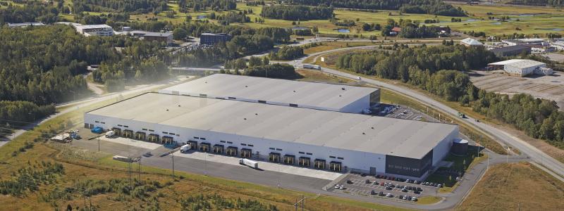 Aditro Logistics verksamhet i fastigheten. Foto: Logicenters