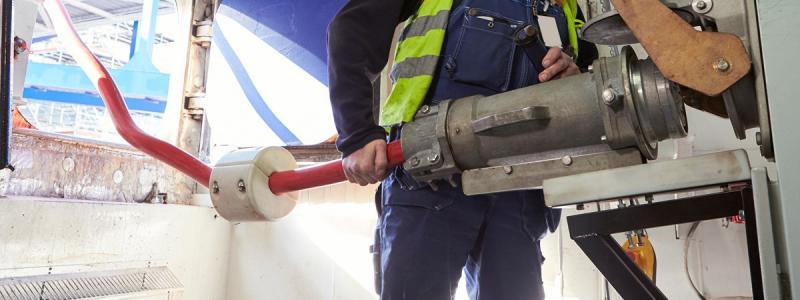 Sjöfartens hamnar anpassas för utbyggnad av laddmöjligheter. Foto: Göteborgs Hamn