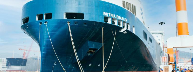 Botnia Enabler har levererats till sin ägare Wallenius SOL. Foto: Wallenius