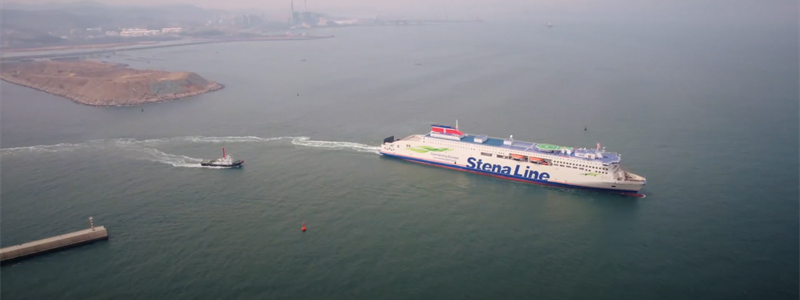 Stena Estelle är det hittills största E-Flexer-fartyget i Stenas flotta. Foto: Stena