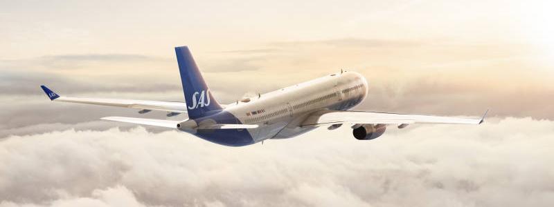 SAS kabinfaktor förbättrades med 24 procentenheter jämfört med december förra året. Foto: SAS