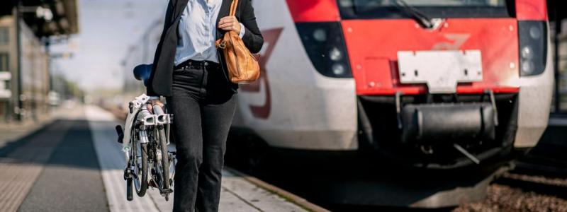 Rena resan och Länstrafiken i Örebro län tester kombiresor. Foto: Region Örebro
