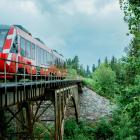 Den oelektrifierade Inlandsbanan är 105 mil lång och går till stora delar genom en befolkningsgles del av landet.
FOTO: Inlandsbanan