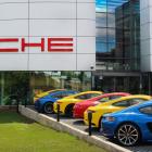 Porsche center i Moscow. Foto: Porsche