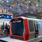 Alstoms monter på UITP Summit 2025 med en modell av det nya tunnelbanetåget DT6 för U-Bahn. Foto: Alstom
