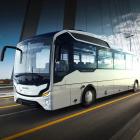 En naturgasdriven version av Anadolu Isuzus 13 meter långa Kendo-långfärdsbuss, varav en nu ska byggas om för att drivas med Cummins vätgasförbränningsmotor.
Foto: Anadolu Isuzu