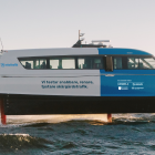 I september ges pendlare mellan Öckerö och centrala Göteborg möjlighet att teståka eldriven bärplansfärja. Foto: Candela
