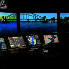 Simulator som används vid Chalmers sjöbefälsutbildningar. Foto: halmers / Hanna Magnusson