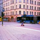Elsparkcykel i Stockholm. Foto: annie spratt/Unsplash