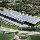 Den totalt 56 000 kvadratmeter stora logistikfastigheten. Bild: MG Real Estate