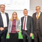 John Fehlauer, Anna Theander, Stefan Grieger och Michael Weyde. Foto: Dekra