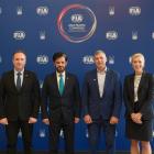 Willem Groenewald, Mohammed Ben Sulayem, Johanna Forseke. Foto: Greater Than