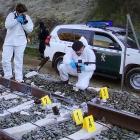 Svetsfel i rälsen utpekas som orsak till tågolyckan i Adamuz där 45 människor omkom. Foto: Guardia Civil