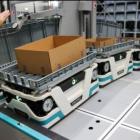 Företaget uppger att Skypod-systemet kan minska behovet av personal jämfört med traditionell plockning. Foto: Exotic