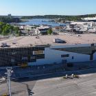 Den nya terminalen Fregatten kommer från och med 2028 att bland annat ta emot de upp till 8 000 dagliga passagerare Foto: Viking Line
