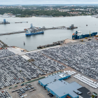 Bilterminalen i Göteborgs Hamn. Bild: Göteborgs Hamn.