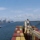 Fartyg anlöper Göteborgs hamn Foto: Sjöfartsverket