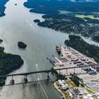 Södertälje hamn. Foto: Södertälje kommun