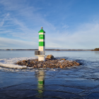 Torpagrund är en de fyrar som förnyats i Mälaren. Fotograf/Källa: Sjöfartsverket