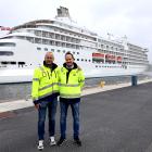 Jonas Eriksson och Johan Eriksson. Foto: Stockholms Hamnar