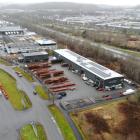 Fastigheten Kärra 92:1 i Orrekulla industriområde i norra Göteborg. Foto: Alma