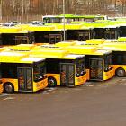 Elektriskt drivna bussar i Köpenhamn. Foto: Keolis