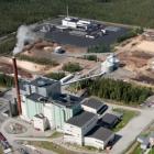Liquid Wind elektrobränsleanläggning och Umeå Energis kraftvärmeverk Dåvaverket i Umeå Eco Industrial Park. Foto: Liquid Wind