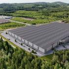 Centret på 103 000 kvadratmeter beräknas stå klart i början av 2027. Bild: Hitachi Energy