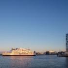 Totalt korsade 372 455 passagerare Öresund till fots i augusti, vilket innebär en nivå som inte uppmätts sedan 1999. Foto: Molslinjen