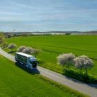Den 1 250 kilometer långa transportkorridoren används i ett projekt för elektrifierade långväga transporter och beskrivs som en av Europas längsta rutter för batterielektriska lastbilar. Foto: Lots