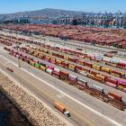 Intermodala transporter, i synnerhet de som kombinerar sjö- och landtransport, spelar en central roll i dagens logistik. Foto: Maersk
