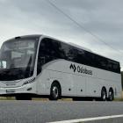 Det norska bussbolaget har cirka 210 medarbetare och 62 bussar med en stor andel elektriska fordon. Foto: Nobina