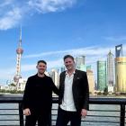 Tim Jurischka, CEO Greencarrier Consolidators och Nicolas Myrén, Managing Director Greencarrier Consolidators Sweden. Foto: press 