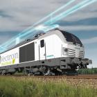 Ett Vectron Dual Mode-lok från Siemens Mobility. De nya loken ska trafikera både elektrifierade och icke-elektrifierade banor i Tyskland och Österrike. Foto: Siemens Mobility