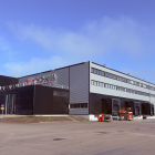 Fastigheten i Trelleborg har en total uthyrningsbar yta om cirka 11 500 kvadratmeter. Foto: SLP