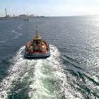 Svitzer Ingrid på väg mot Helsingborgs Hamn. Foto: helsingborgs Hamn