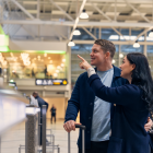 Arlanda hade totalt drygt 1,6 miljoner resenärer under februari, vilket är en ökning med sju procent jämfört med februari förra året. Foto: Swedavia