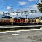 Godståg i Östersund. Foto: Stina wickenberg