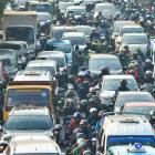 Vy över trafikstockning under morgonrusningen i Jakarta, Indonesien, maj 2024. Foto: Iqro Rinaldi/Unsplash