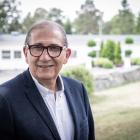 Bijan Zainali, Västtrafiks styrelseordförande, meddelar att Västtrafik tagit första steget på resan mot nya spårvagnar i Göteborg. Foto: Eddie Löthman