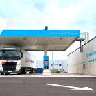 Gas från Trailblazer-projektet kommer att säljas vid tankstationer i tyska Rhen-Ruhr-regionen. Det är i dagsläget inte offentligt exakt när försäljningen inleds eller hur lång avtalsperioden är, men avtalet markerar starten på en ny fas för vätgasdrivna transporter i Tyskland. Foto: H2 Mobility