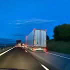 Polisen i Helsingborg noterade att att nästan 35 procent av de kontrollerade förarna inte hade följt de reglerade kör- och vilotiderna. Foto: Stina Wickenberg