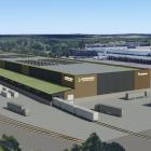 Den nya terminalen blir en central del av Westermans gröna transportkorridor som knyter samman Västerås med terminaler i Malmö och på kontinenten.  Visionsbild: Jernhusen