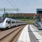SJ X250 vid station. Bild: Alstom.