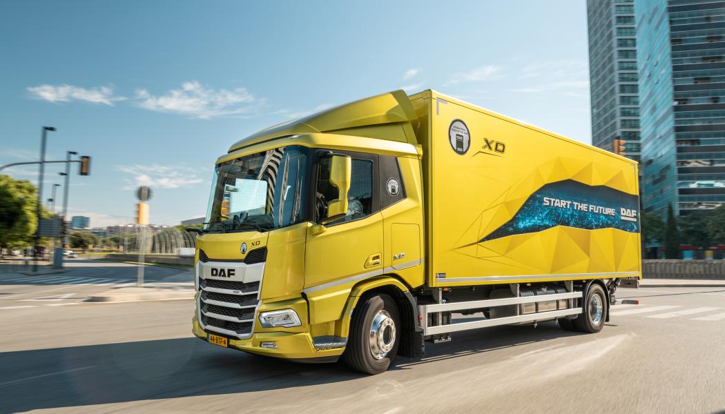 DAF Trucks ser tillbaka på ett utmärkt år. Nya rekord har satts, både i den europeiska marknadsandelen och produktionsvolymen. Foto: DAF Trucks