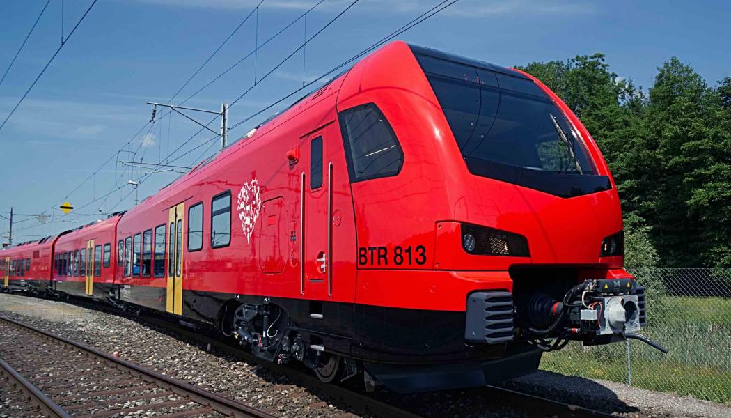 Stadlers senaste bimodale produkt, Flirt. Foto: Stadler