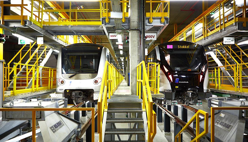 Tillverkning av metrotåg. Foto: Sweco